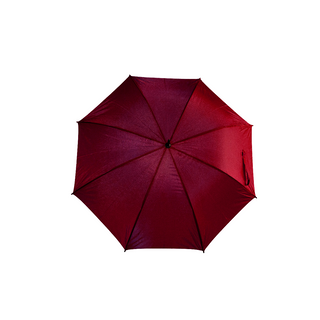 Crook Handle Polyester Solid Fabric Umbrella