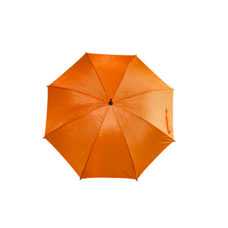 Crook Handle Polyester Solid Fabric Umbrella