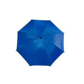 Crook Handle Polyester Solid Fabric Umbrella