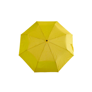 3 Fold Manual Open Pongee Solid Fabric Umbrella