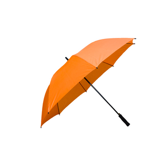 Eva Straight Handle Polyster Solid Fabric Umbrella