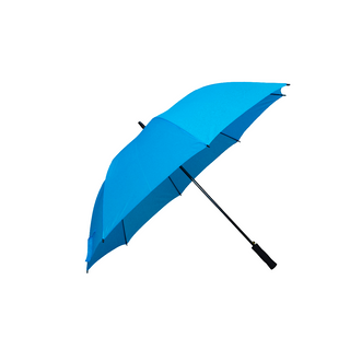 Eva Straight Handle Polyster Solid Fabric Umbrella