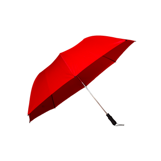 Eva Straight Handle Foldable Auto Umbrella with Pouch