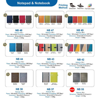 Corporate Door Gift | Personalised notebook Notepad | Customised Notebook | Wholesale gift | Customized Gift