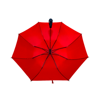 Eva Straight Handle Foldable Auto Umbrella with Pouch