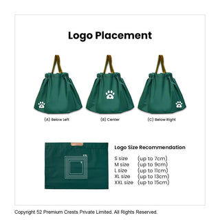 Personalized Drawstring Carrier Bag | Party Favor Gift Bags | Reusable Grocery Bags | Lunch Take-Out Bags