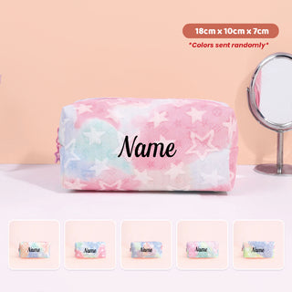 Personalized Makeup Organizer Travel Pouch  Gorgeous Christmas Gift For Besties | Sisters