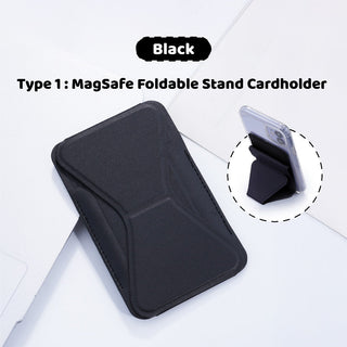 Customised Gift | MagSafe Phone Stand with Card Slot | Personalised Gift | Foldable Phone Stand Card Holder