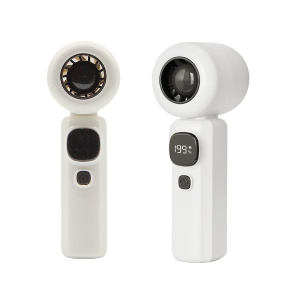 Mini High Speed LED Display Handheld Fan 1500mAh 231