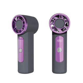 Mini High Speed LED Display Handheld Fan 1500mAh 232