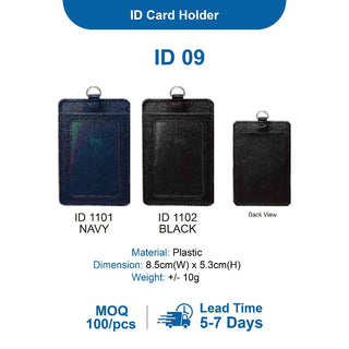 Customised ID Card Holders – Corporate Gift | MOQ 100pcs | Ready Stock