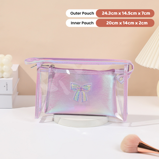 Pastel Pop Makeup Travel Pouch