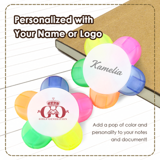 5 Colors Highlighter Fluorescent Pastel Markers