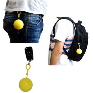 Poncho Keychain Raincoat Ball