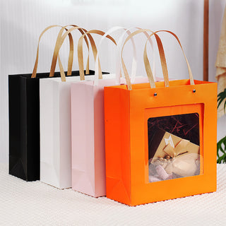 Square Gift Box with Top Window