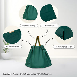 Personalized Drawstring Carrier Bag | Party Favor Gift Bags | Reusable Grocery Bags | Lunch Take-Out Bags