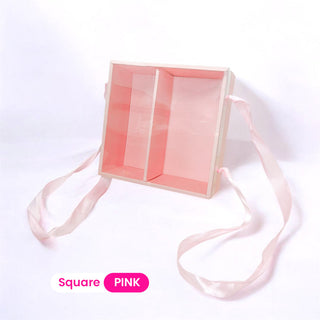 [SG Ready Stock] Gift Box Gift packaging Transparent Cover for Presents / Rectangle Gift Boxes Box / Valentines Gift