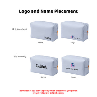 Personalised Macaron Saffiano PU Leather Pouch | Customised Makeup Bag | Personalized Christmas Gift | Comestic Pouch