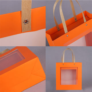 Square Gift Box with Top Window