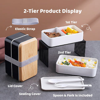 🎁 FREE Teacher Day Card | FREE Lunch Bag | Personalised lunch box | Customised lunch box 2 Tier