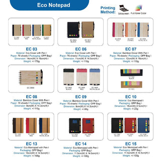 Corporate Door Gift | Personalised notebook Notepad | Customised Notebook | Wholesale gift | Customized Gift