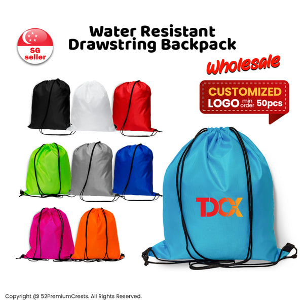 Nylon Drawstring Bag | Plain | Print Logo