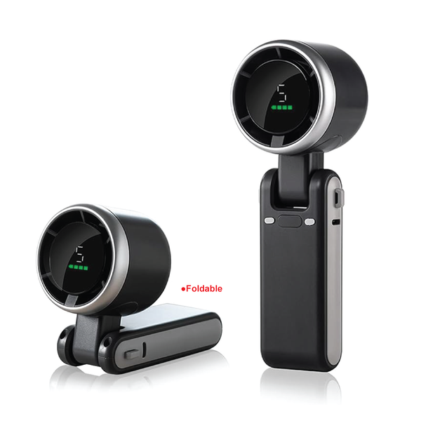 Foldable LED Display Handheld Fan 607