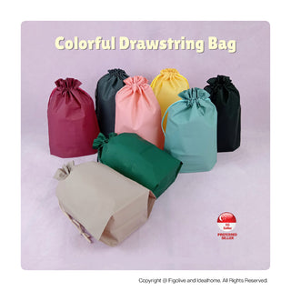 [SG Seller] EVA Translucent/Colorful Drawstring Pouch / PVC Drawstring Bag Waterproof Pouch for Children Day Gift