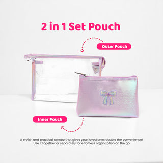 🎁 FREE Teachers Day Card | Teacher Day Gift Ideal | Teacher Gift Set | Organizer Pouch Travel Pouch Set