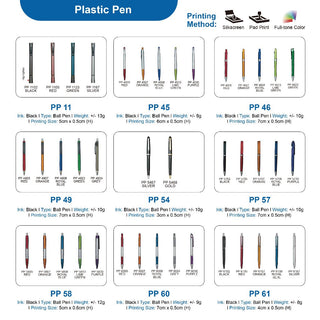 Plastic Metal Pen