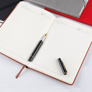 Personalized PU Leather A5 Notebook with Refill | Corporate Gift | Customised Gift