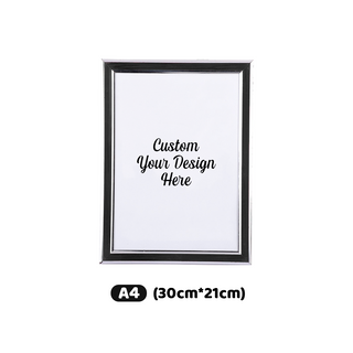 Photo Frame [Black]  (With Stand & Hanger)