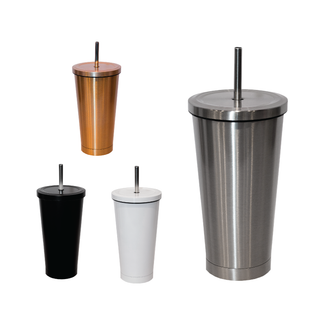 500ML Double Wall High Grade Glossy Finishing Stainless Steel Tumbler