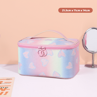 Personalized Makeup Organizer Travel Pouch  Gorgeous Christmas Gift For Besties | Sisters