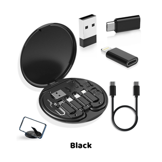 60W 5 in 1 Fast Charging Cable | Charger Set | Data Cable Kit