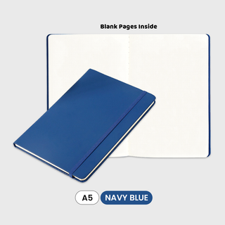 Personalised A5 Notebook with Strap |  Hardcover Notebook Planner Business PU Leather Journal  Corporate Gift