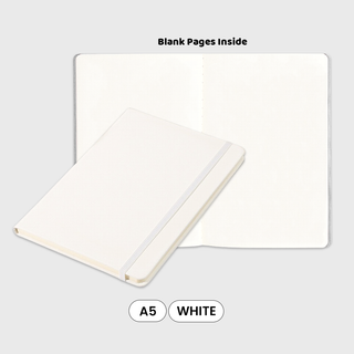 Personalised A5 Notebook with Strap |  Hardcover Notebook Planner Business PU Leather Journal  Corporate Gift