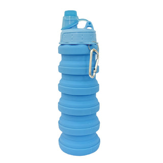 Collapsible Water Bottle BPA Free | Silicone Sport Bottle | Foldable Water Bottle
