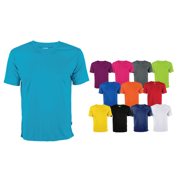 Quick Dry Microfiber Plain T-shirt (Unisex)