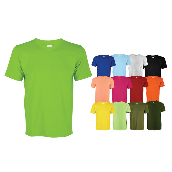 Comfy Cotton Short Sleeve Basic Tee (Unisex)