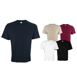 Oversized Cotton Short Sleeve Basic Tee (Unisex)