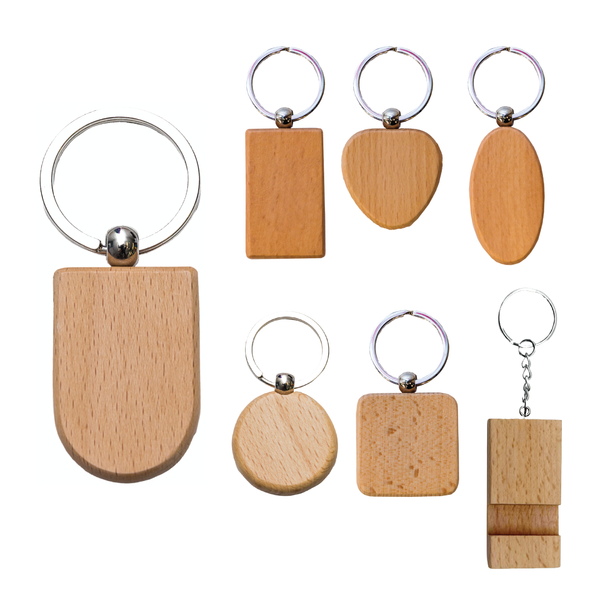 Wooden Keychains
