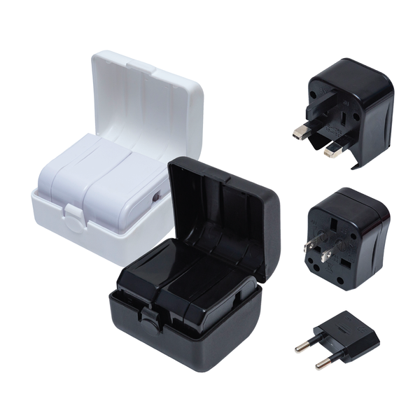 Multi-National Travel Adapter with Protective Case