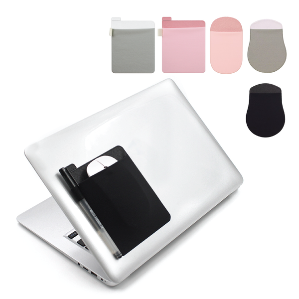 Self-Adhesive Laptop Back Pocket Storage Pouch