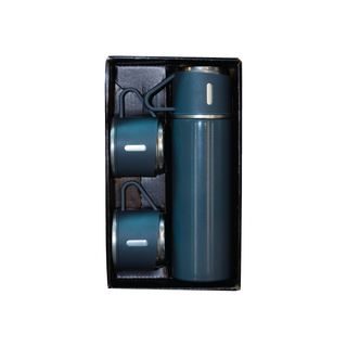500ml Double Wall Stainless Steel Tumbler Set with Cups