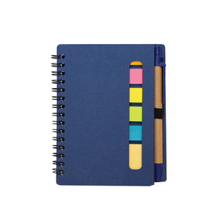 Eco Notepad With Pen & Sticky Note