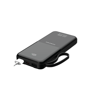 PINENG 10,000mAh Powerbank with Built in Cables