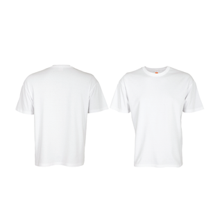 Oversized Cotton Short Sleeve Basic Tee (Unisex)