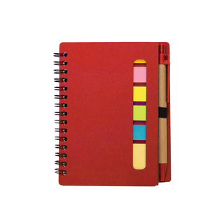 Eco Notepad With Pen & Sticky Note