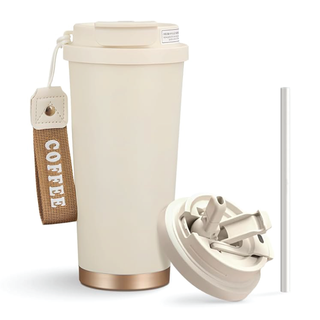 520ml Coffee Mug (316 Stainless Steel with Ceramic Inner Coating)